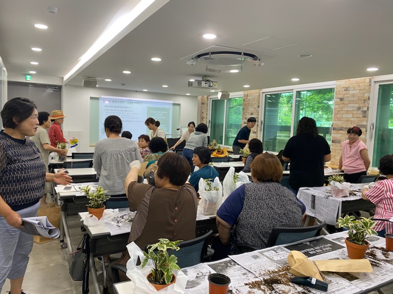 한국생활개선연천군연합회 분재분과 교육 (1/4회차) 이미지 3 - 본문에 자세한설명을 제공합니다.